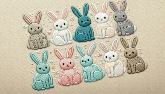 Embroidery Bunnies: A Designer Review for Business Merch
