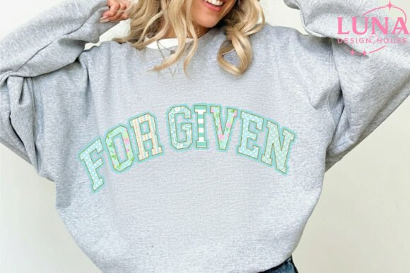 Forgiven Faux Embroidery PNG: A Seller's Review