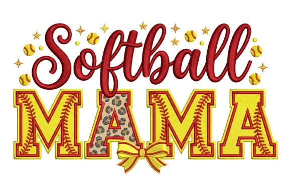 Softball Mama Leopard Bow PNG Review