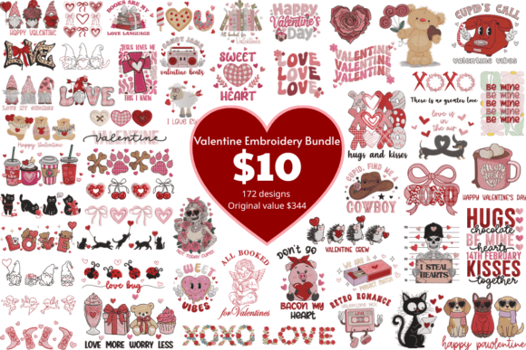Valentine Embroidery Bundle: A Designer’s Review